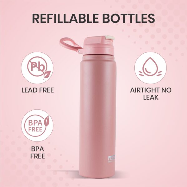 MSZM 950ML Stainless Steel Sports Bottle – Leak-Proof & Stylish Hydration Companion